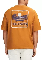 Big & Tall Saltwater Short Sleeve Graphic T-Shirt