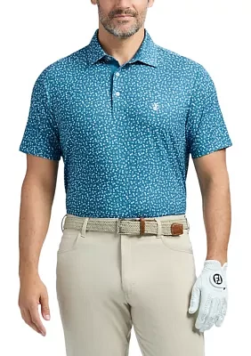 SwingFlex Elite - Fashion Print Polo Shirt