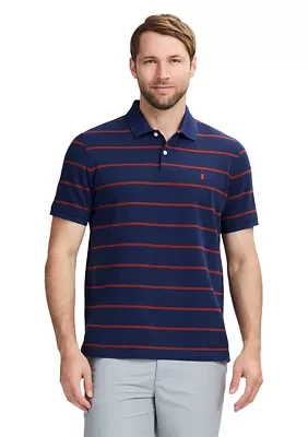 Short Sleeve Rugby Stripe Polo Shirt