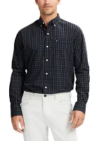 Comfort Performance Woven Plaid Shirt