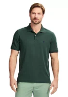 Short Sleeve Interlock Polo Shirt