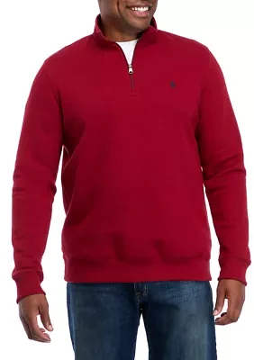 Big & Tall Advantage Performance Fleece Quarter Zip Pullover