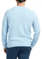 Classics Cable Knit Crew Sweater