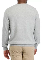 Classic Chest Stripe Crew Neck Sweater