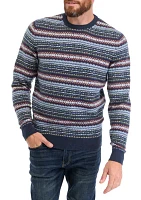 Fair Isle Crew Neck Sweater