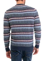 Fair Isle Crew Neck Sweater