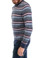 Fair Isle Crew Neck Sweater