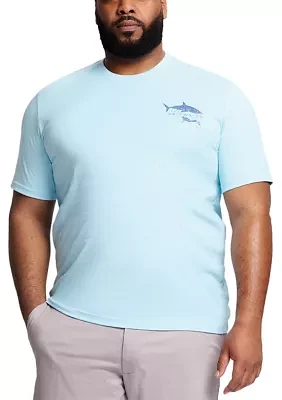 Big & Tall Saltwater Soft Wash Short Sleeve Graphic T-Shirt