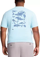 Big & Tall Saltwater Soft Wash Short Sleeve Graphic T-Shirt