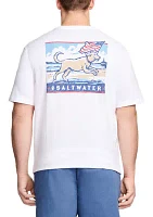 Big & Tall Saltwater Soft Wash Short Sleeve Graphic T-Shirt