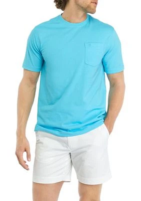 Saltwater Soft Wash Pocket Crew T-Shirt