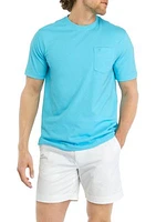 Saltwater Soft Wash Pocket Crew T-Shirt