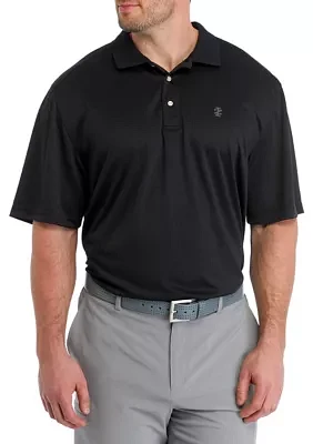 Big & Tall Grid Polo Shirt