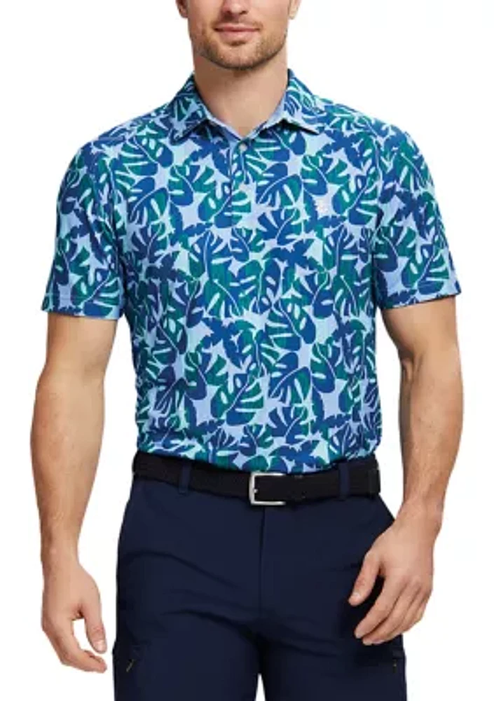 Cactus Printed Polo Shirt