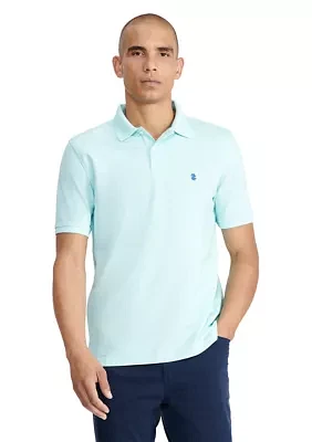 Short Sleeve Advantage Solid Polo Shirt