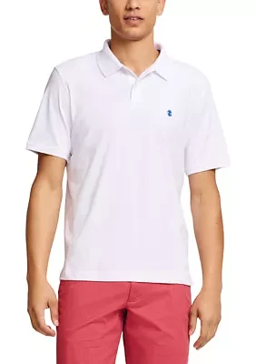 Interlock Solid Polo Shirt