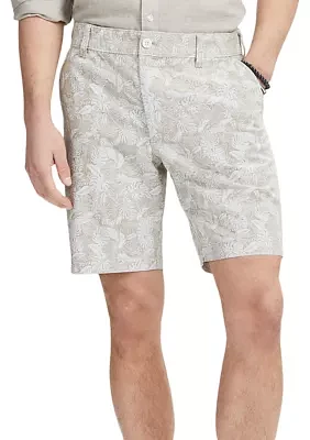 Flant Front Floral Printed Shorts