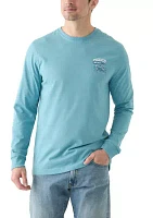 Soft Washed Long Sleeve Graphic T-Shirt