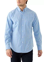 Long Sleeve Performance Plaid Shirt