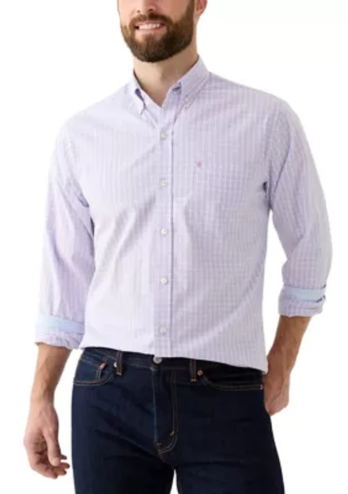 Long Sleeve Performance Comfort Woven Shirt