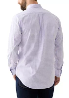 Long Sleeve Performance Comfort Woven Shirt