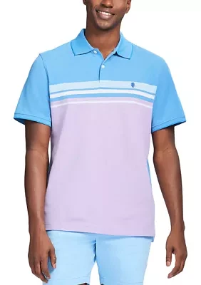 Chest Stripe Polo Shirt