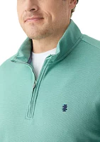 Big & Tall Long Sleeve Performance Comfort 1/4 Zip Pullover​