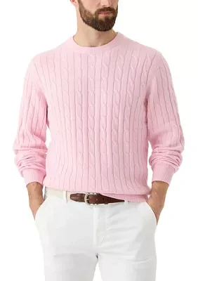 Classics Cable Knit Crew Neck Sweater