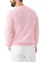 Classics Cable Knit Crew Neck Sweater