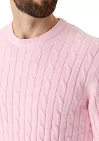 Classics Cable Knit Crew Neck Sweater