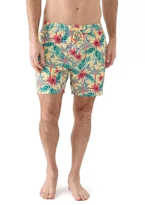 Saltwater Printed Swim Trunks