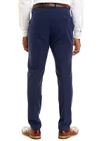 Tonal Solid Suit Separate Pants