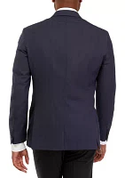 Men's Blue Texture Sport Coat