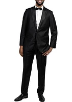 Men's Black Tuxedo Pants