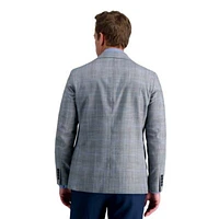 J.M. Haggar™ Large Plaid Windowpane Slim Sport Coat