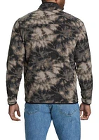 Men's Chutes Mock Neck Fleece Pullover