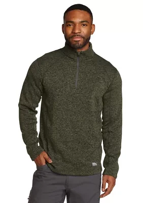 Men's Long Sleeve Radiator Fleece 1/4 Zip Pullover