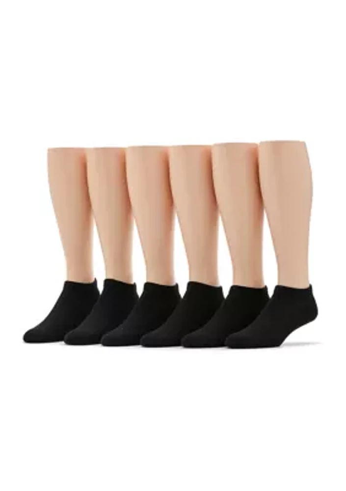 No Show Socks - 6 Pack