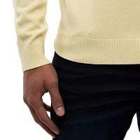 X RAY Men's Basic Long Sleeve Mid-Weight V-Neck Sweater