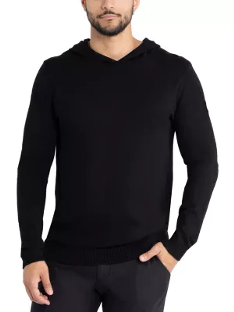 Men's Basic Hooded Sweater