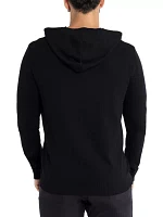 Men's Basic Hooded Sweater