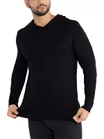 Men's Basic Hooded Sweater