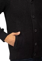 Men's Shawl Collar Cardigan