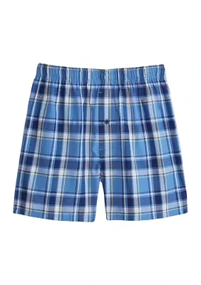 Big & Tall Plaid Boxers