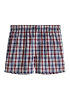 Big & Tall Plaid Boxers