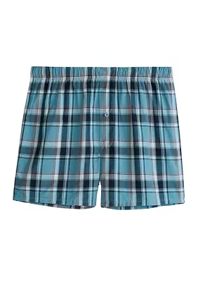 Big & Tall Plaid Boxers