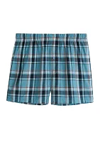 Big & Tall Plaid Boxers