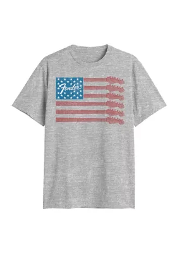 Fender Guitar Flag Graphic T-Shirt