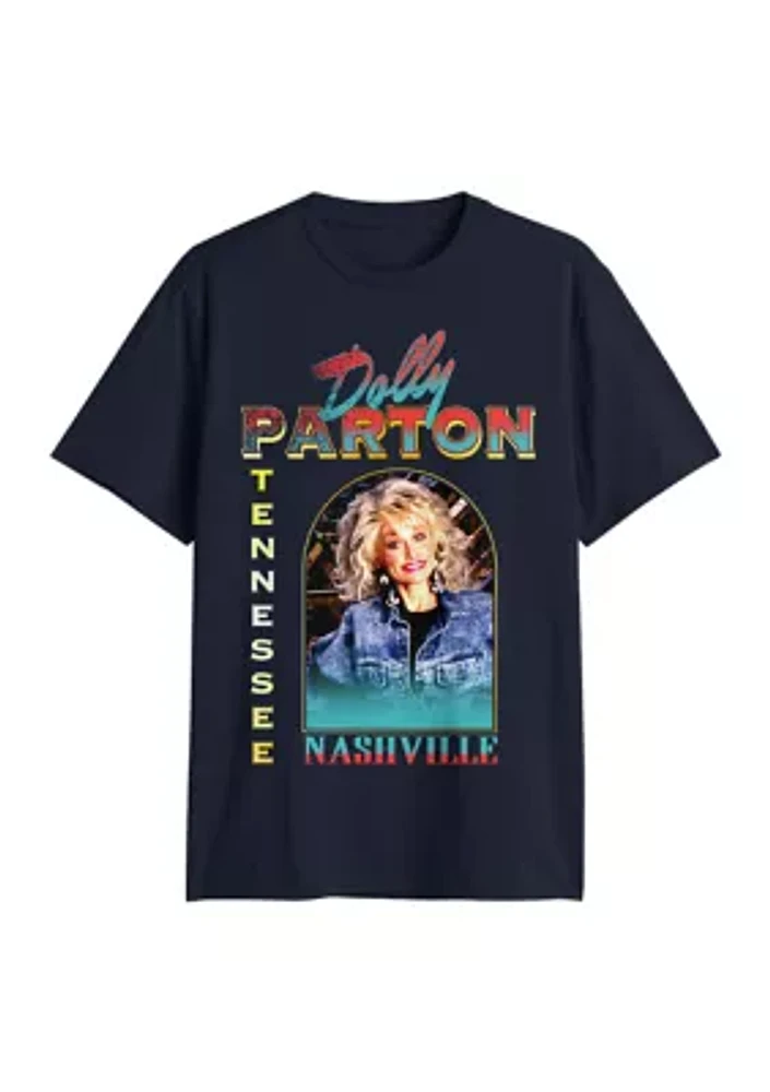 Smiling Dolly Parton Graphic T-Shirt