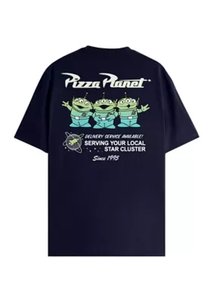 Pizza Planet Alien Graphic T-Shirt